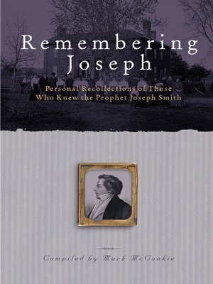 cover image of Remembering Joseph